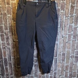 Duluth Trading Co Womens Navy Blue Joggers